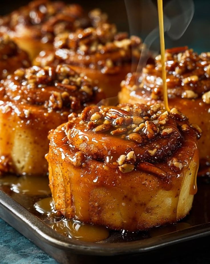 Caramel Drizzle Rolls