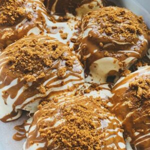 Biscoff Cinnamon Rolls